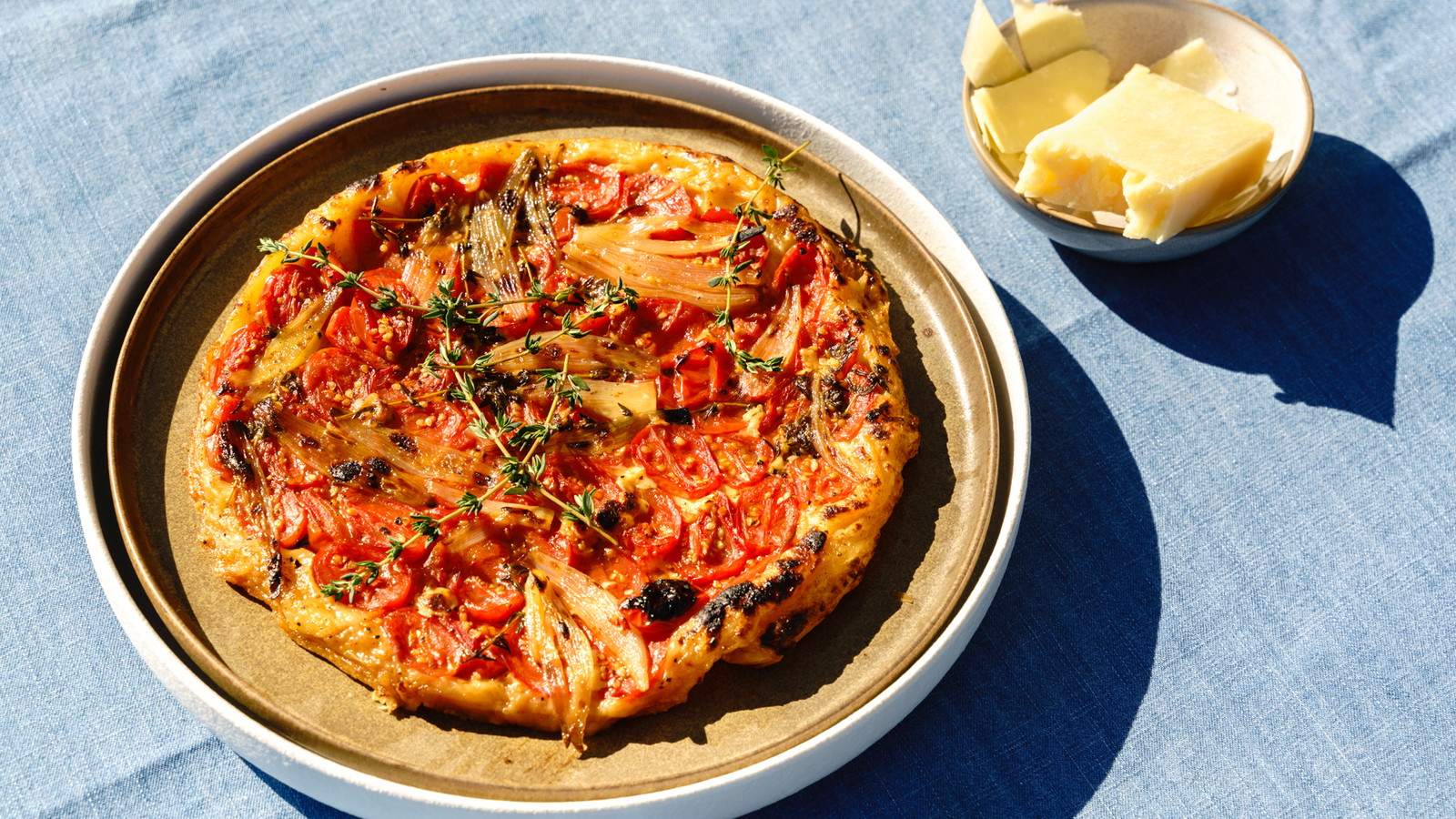 Image of Tomato and Parmesan Tarte Tatin