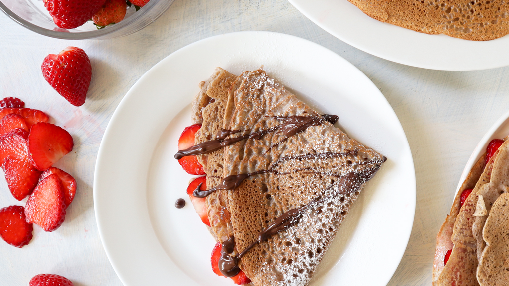 Image of Vegan & gluten free buckwheat crepes