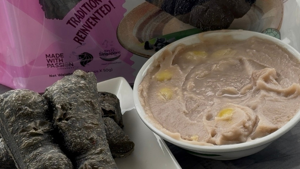 Image of You Tiao with Orh Nee (Yam Paste)