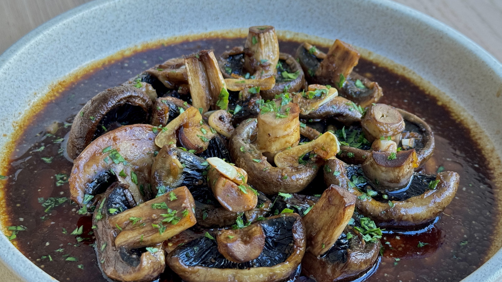 Image of Balsamic Glazed Mushroom
