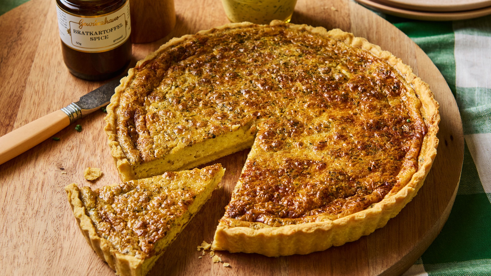 Image of Swedish Cheese Pie (Västerbottensostpaj)