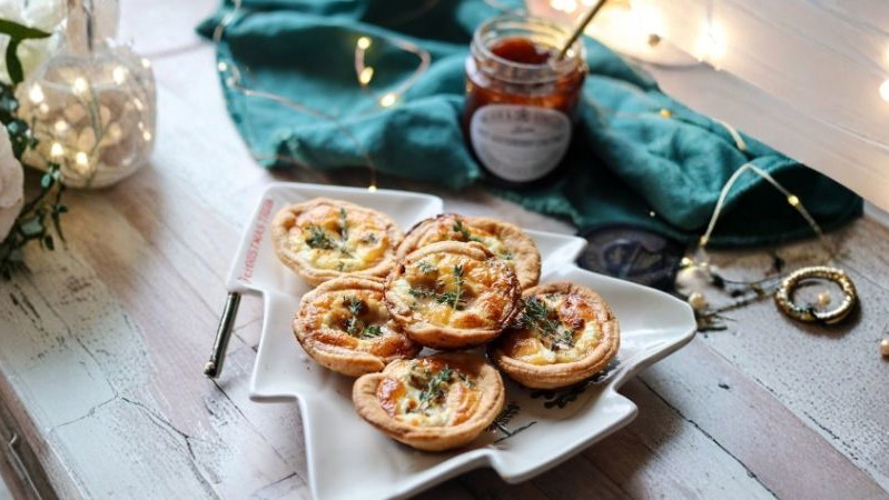 Image of Tiptree Hot Gooseberry and Cheese Tartlets