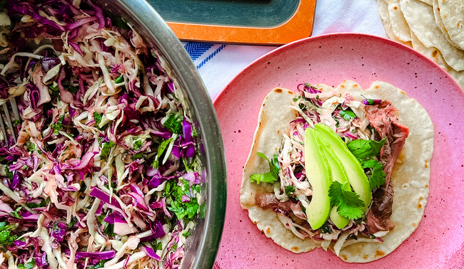 Image of Steak Tacos with Crunchy Slaw