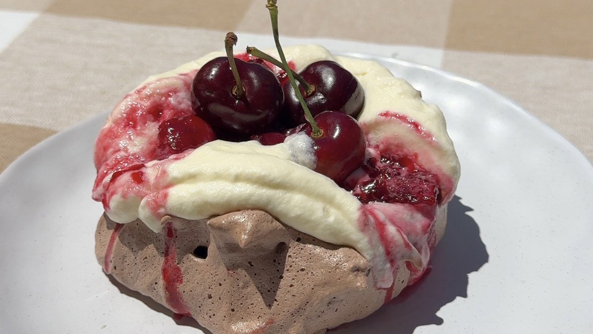 Image of Mini Black Forest Pavlovas