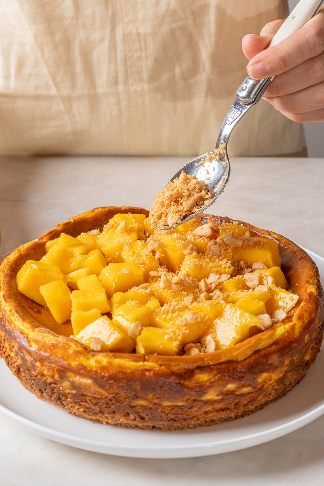 Image of Baked Mango Cheesecake (GF)