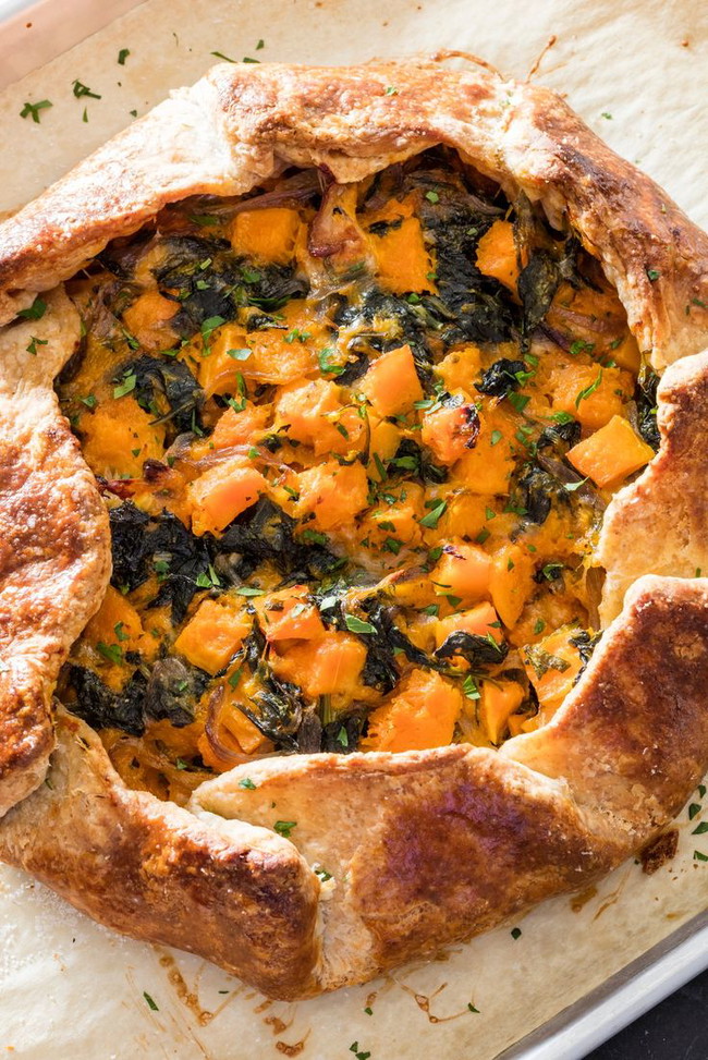 Image of Squash and Ricotta Galette