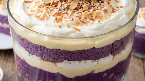 Image of Ube Trifle (RoniB’s Kitchen Version)