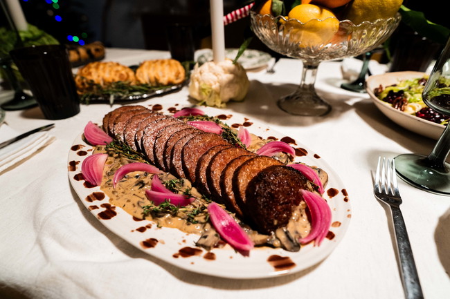 Image of Loin with Creamy Mushroom Sauce 