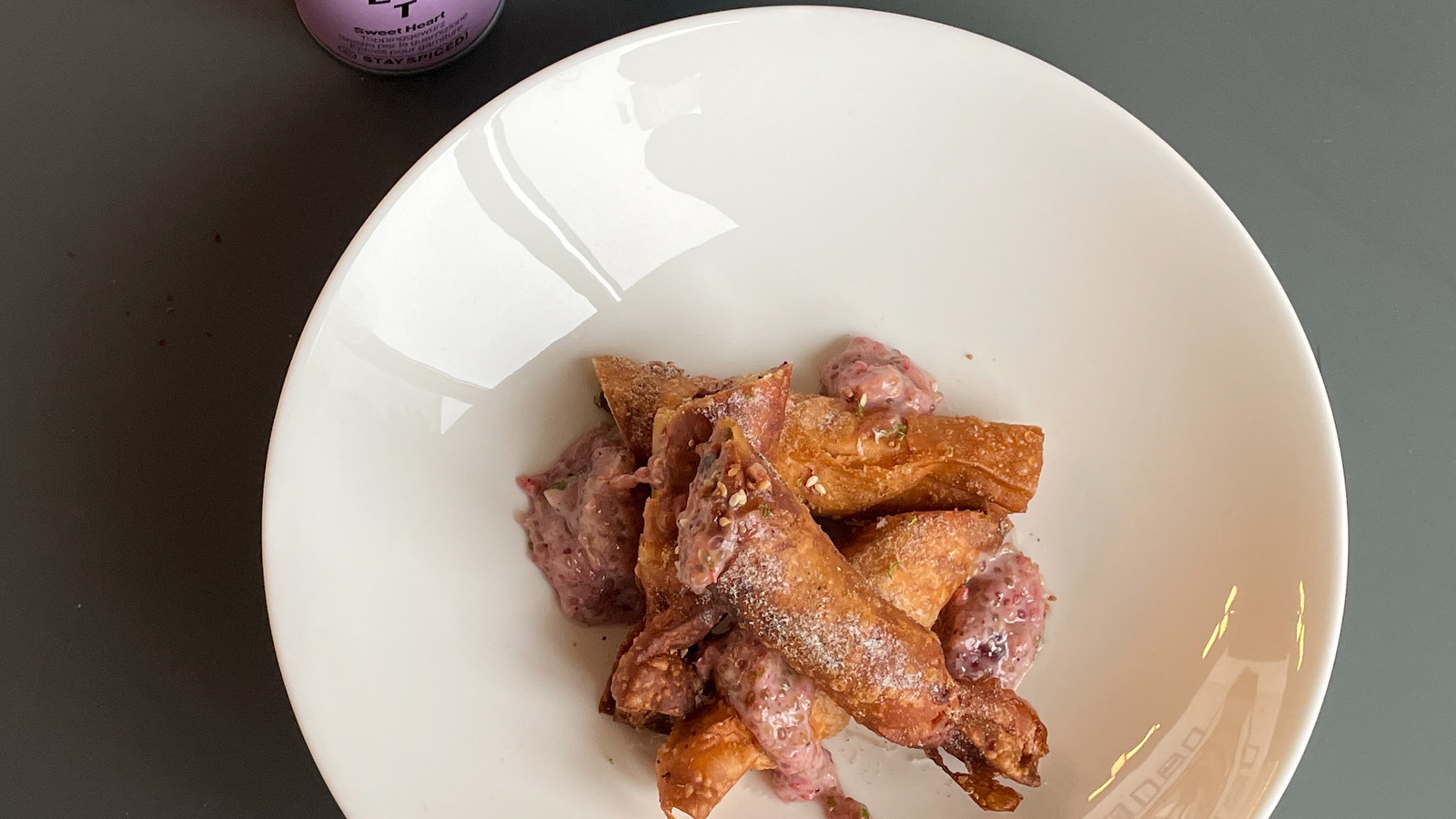 Image of Knusprige Sweet Frühlingsrollen aus winterlichen Resten