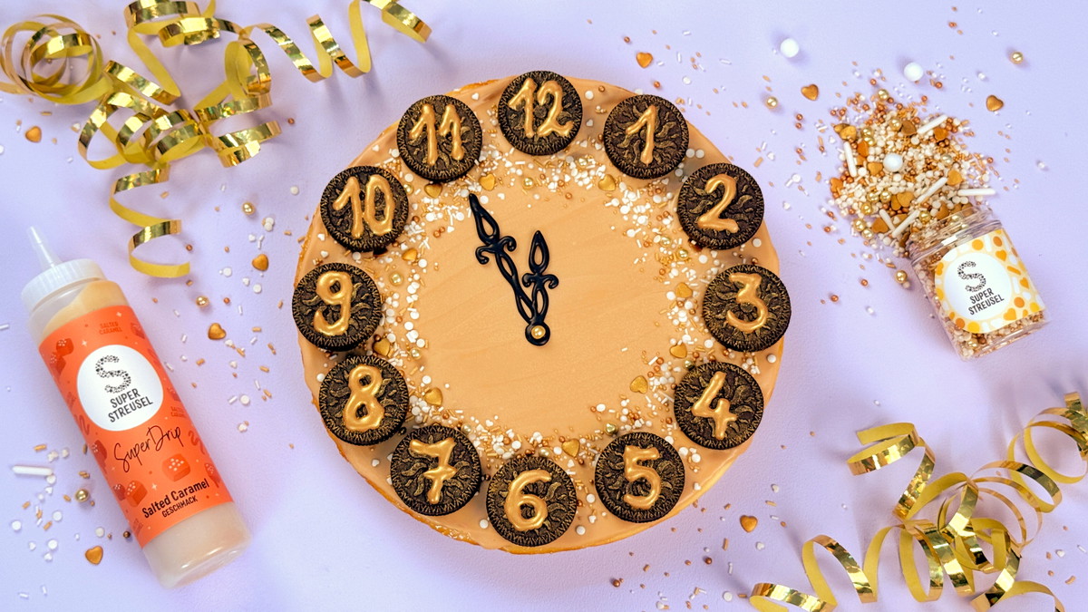 Oud & Nieuw Cheesecake Klok