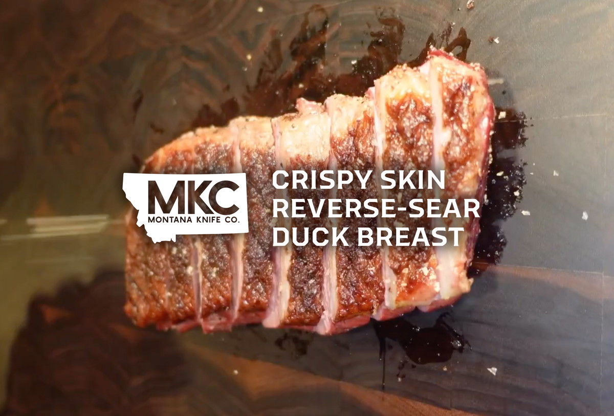 Crispy Skin Reverse-Sear Duck Breast