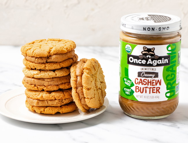 Image of Cashew Delights Sandwich Cookies