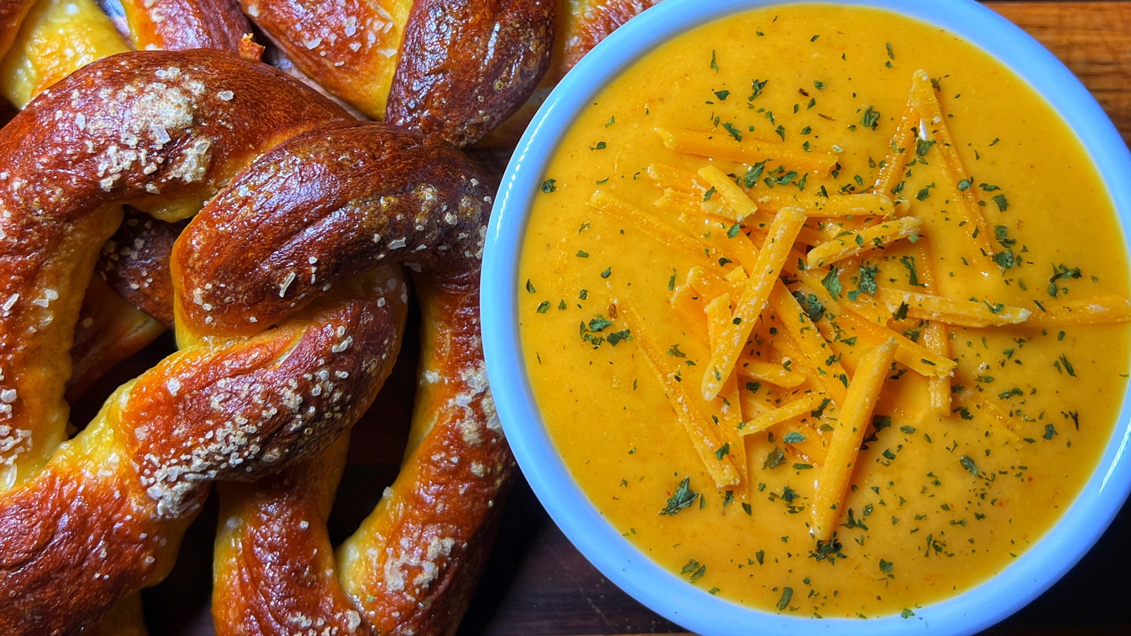 Soft Pretzels and Beer Cheese
