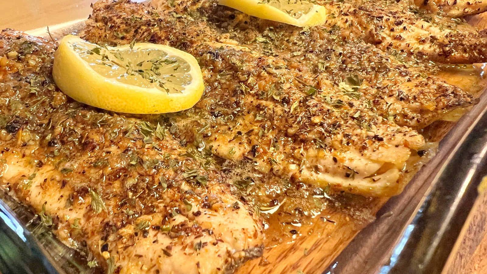 Pan-Seared Rainbow Trout with Lemon Butter Sauce