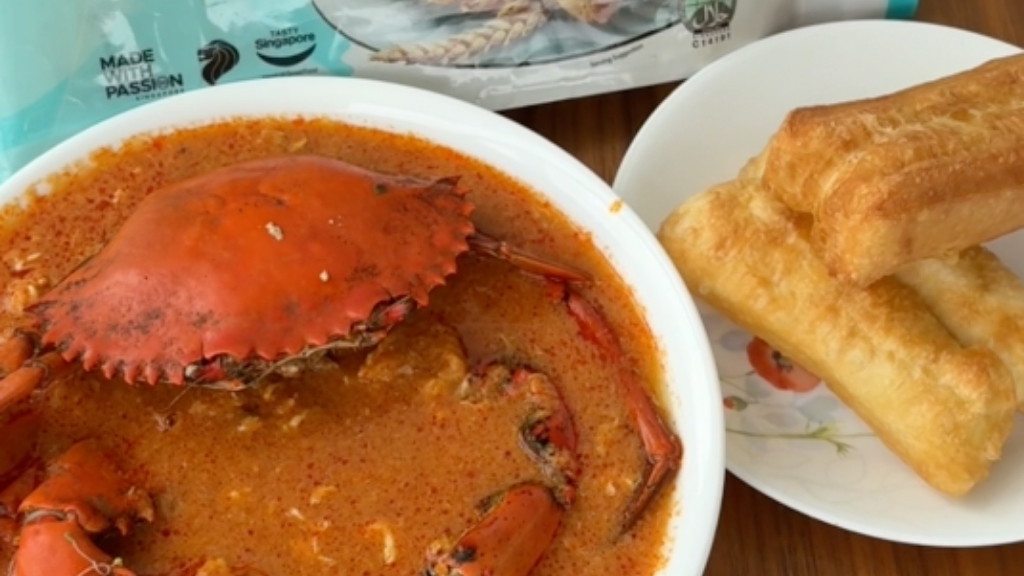 Image of You Tiao with Chili Crab