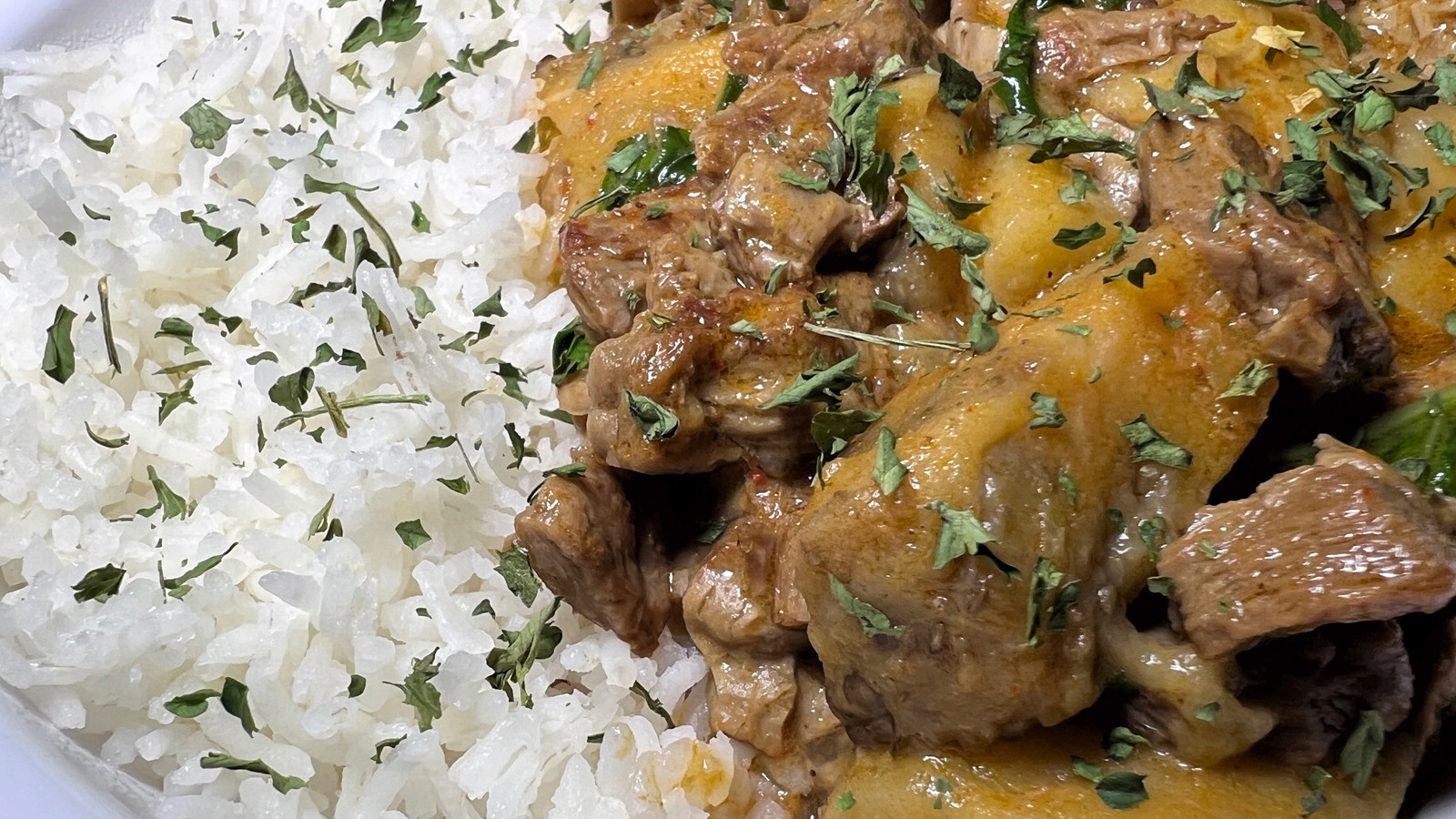 Image of Creamy Beef and Eggplant Curry