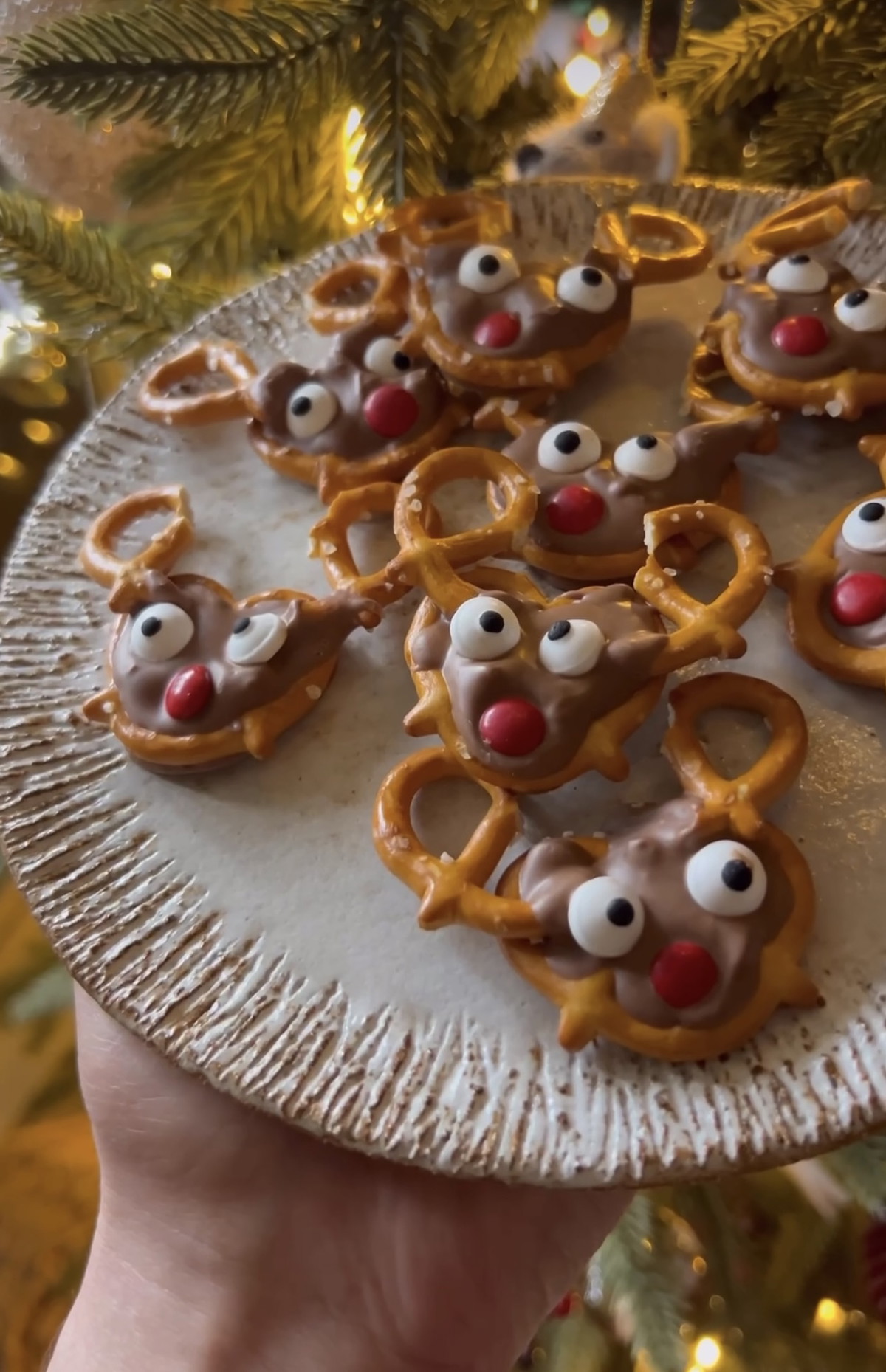 Chocolate Reindeer Pretzel