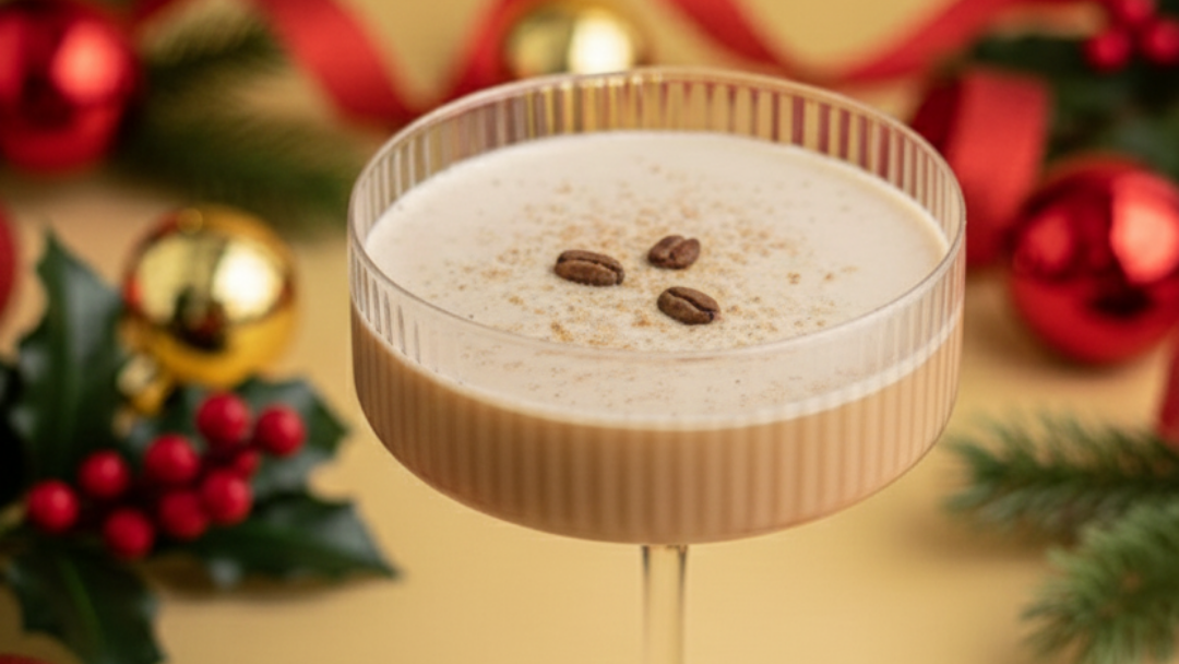 Image of Wabi Coffee Recipes: Eggnog Espresso Martini