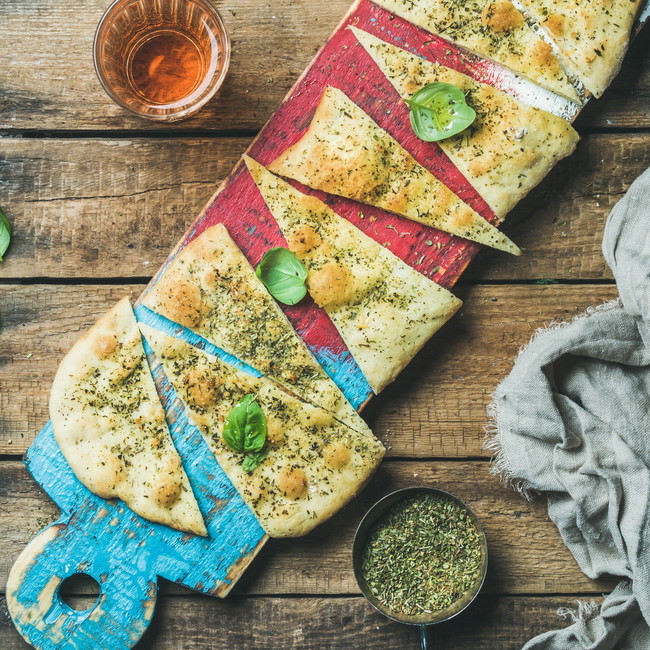 Image of Garden of the Gods Roasted Colorado Veggie Flatbread