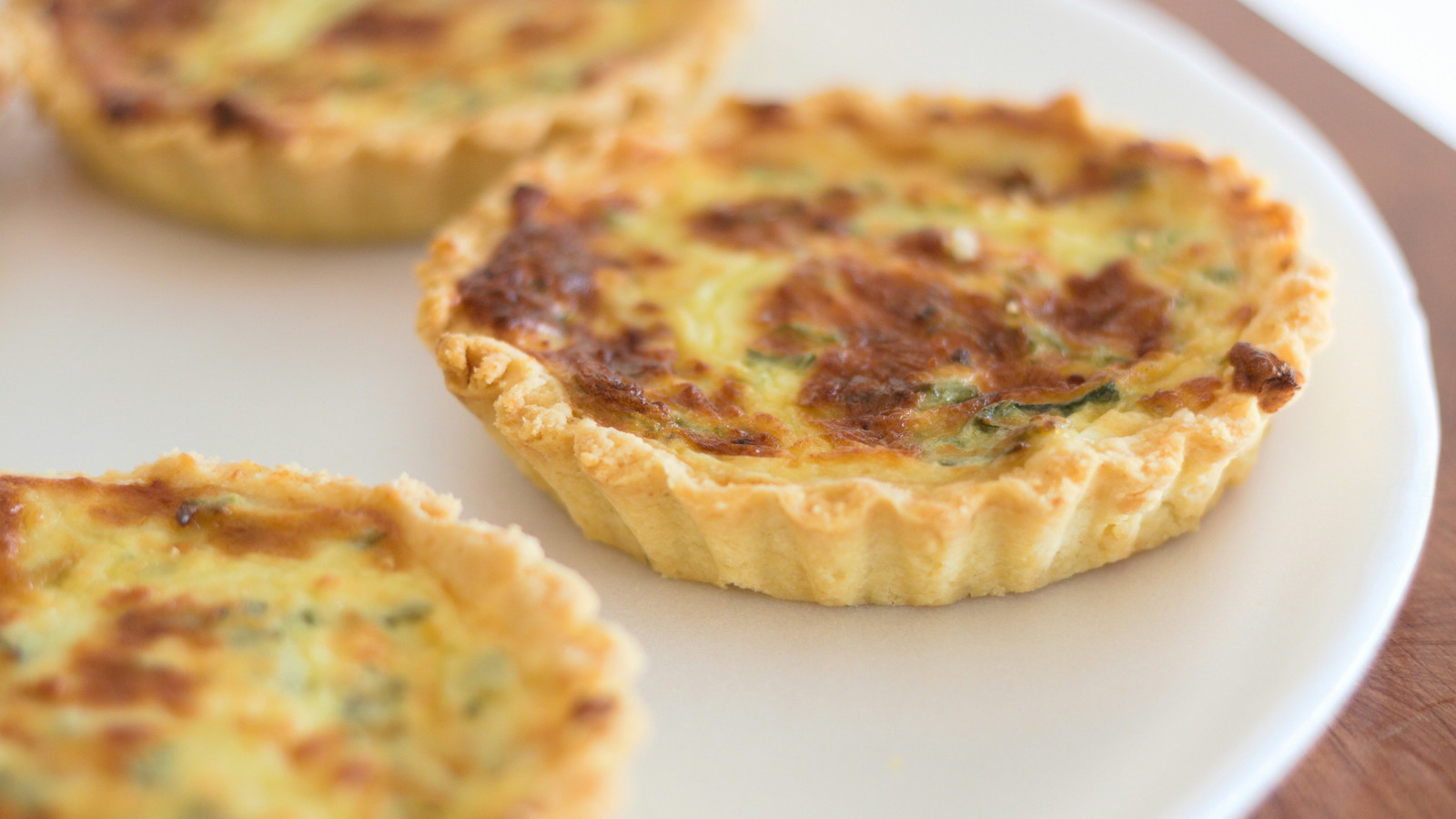 Image of Mini Marry Me Mushroom Quiche 