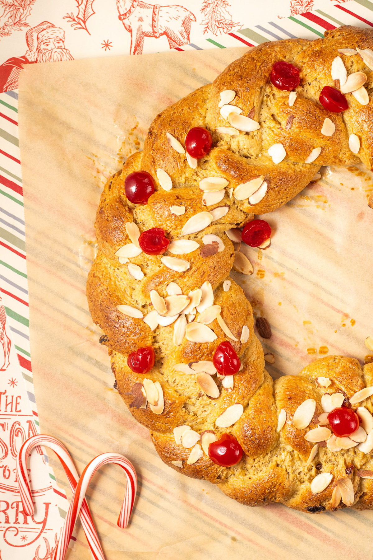 Sprouted Oat Braid Bread