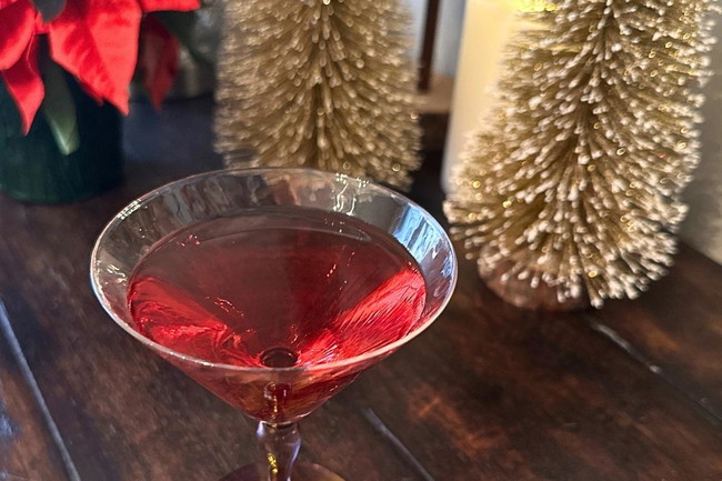 Image of Sinless Mistletoe Margarita Recipe