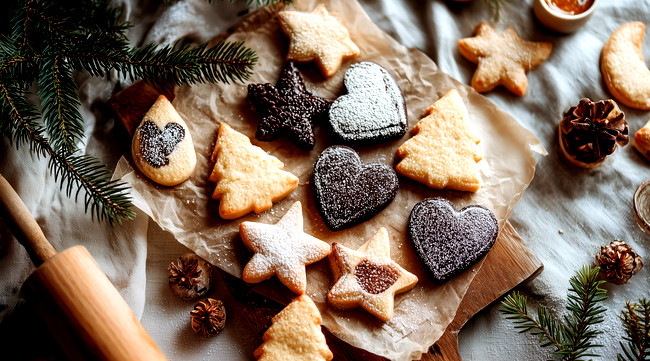 Image of Vegane Plätzchen mit Olivenöl