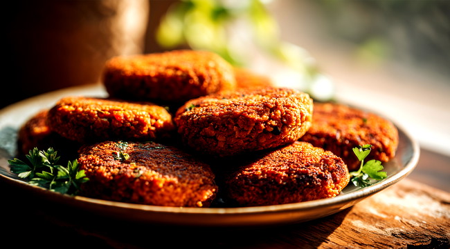 Image of Vegane Frikadellen: Würzige Linsenfrikadellen Rezept