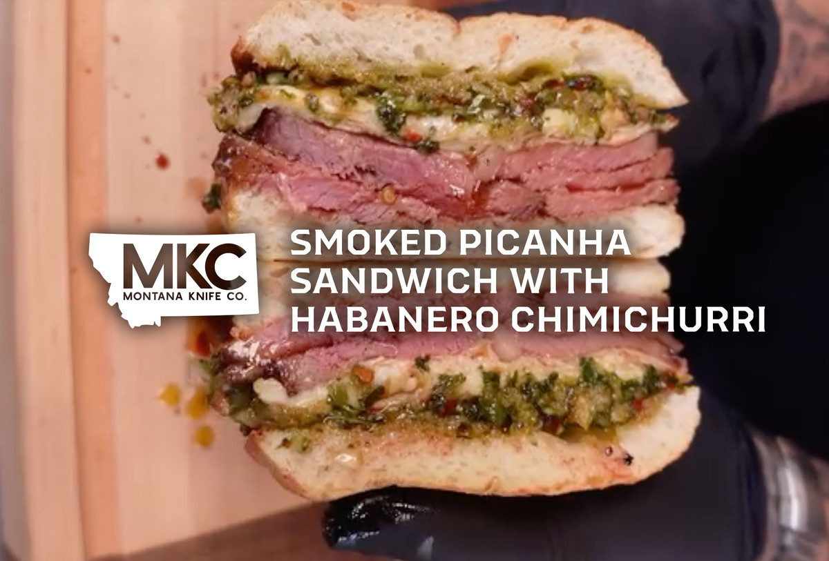 Smoked Picanha Sandwich With Habanero Chimichurri
