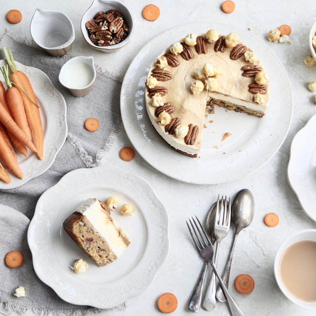Image of Carrot & Caramel Cheesecake