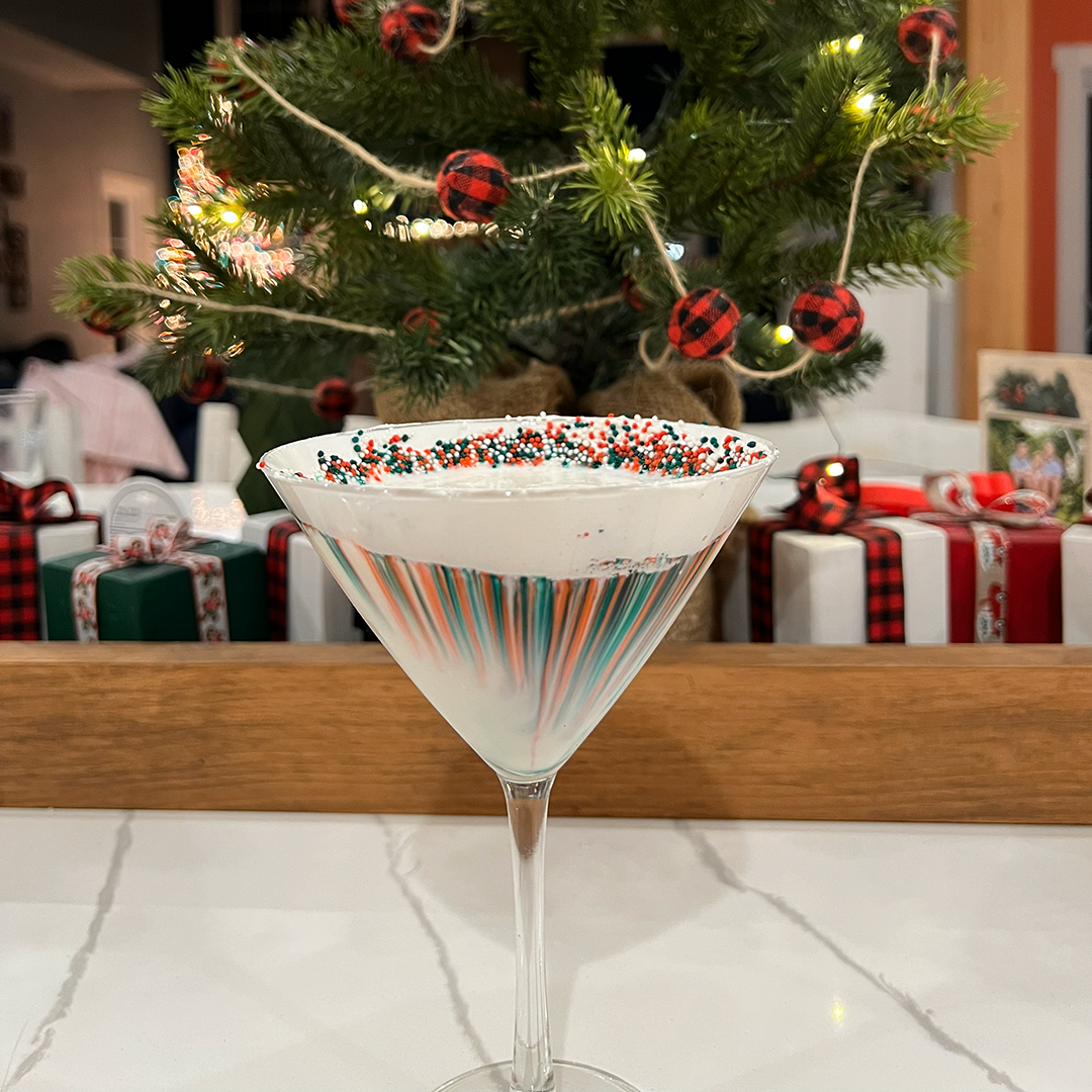 Santa's Nightcap Martini