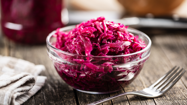 Image of Kombucha-Braised Red Cabbage Marmalade