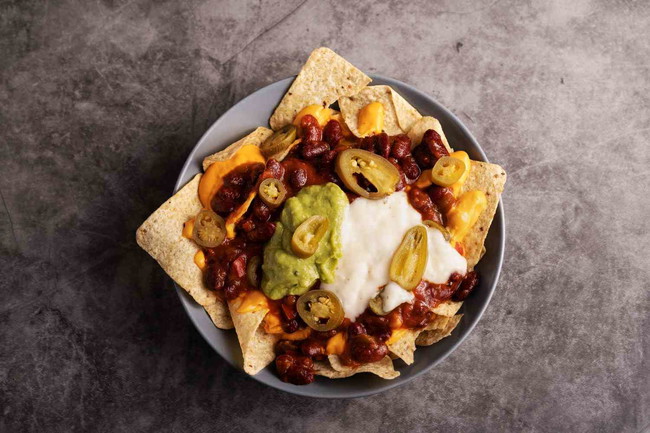 Spicy Black Bean Nachos