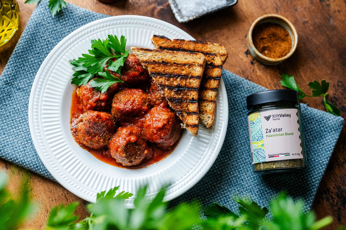 Zaatar Meatballs Rezept