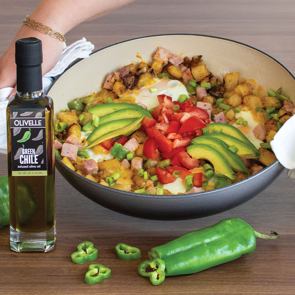Green Chile Breakfast Hash