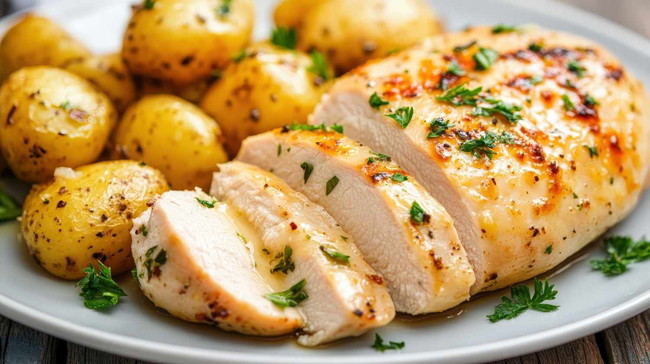 Herbed Chicken & Potatoes 