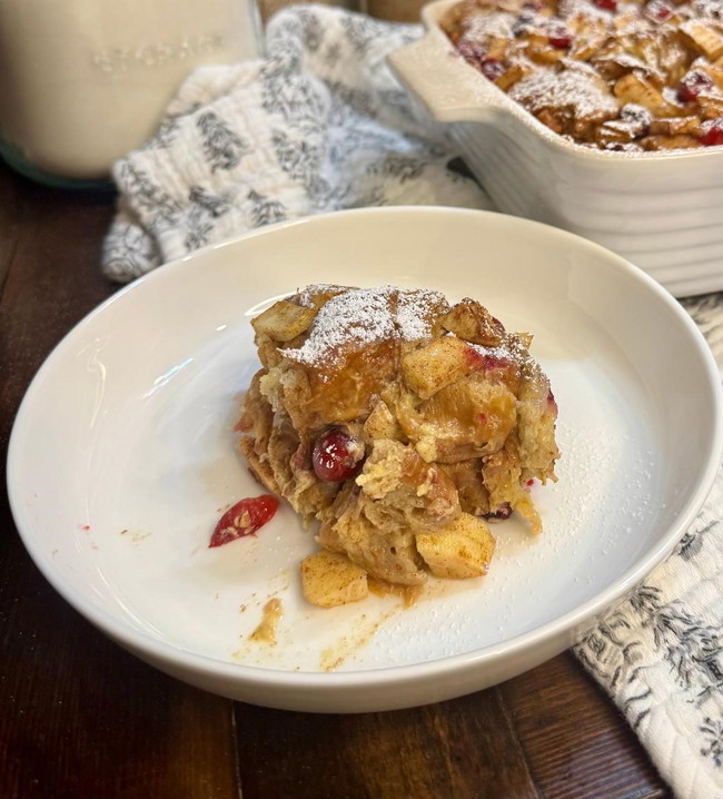 Image of Apple Cranberry French Toast Casserole
