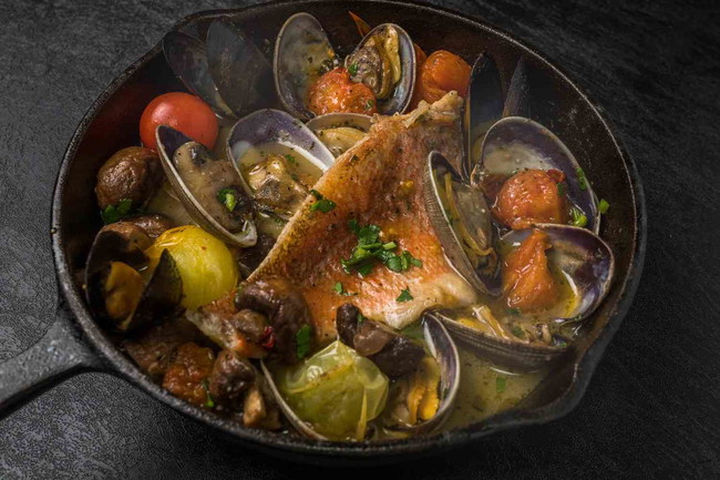 Seafood Acqua Pazza Style