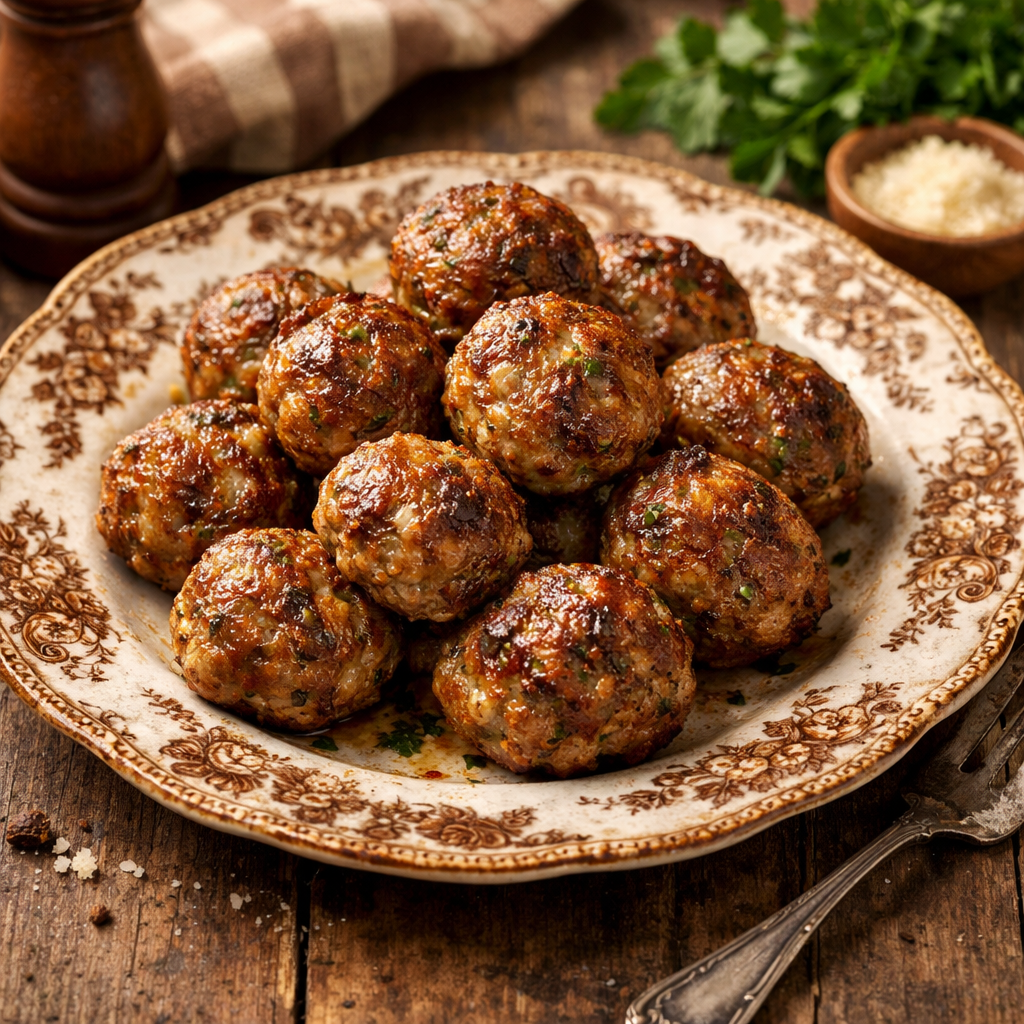 Country-Style Homestead Meatballs