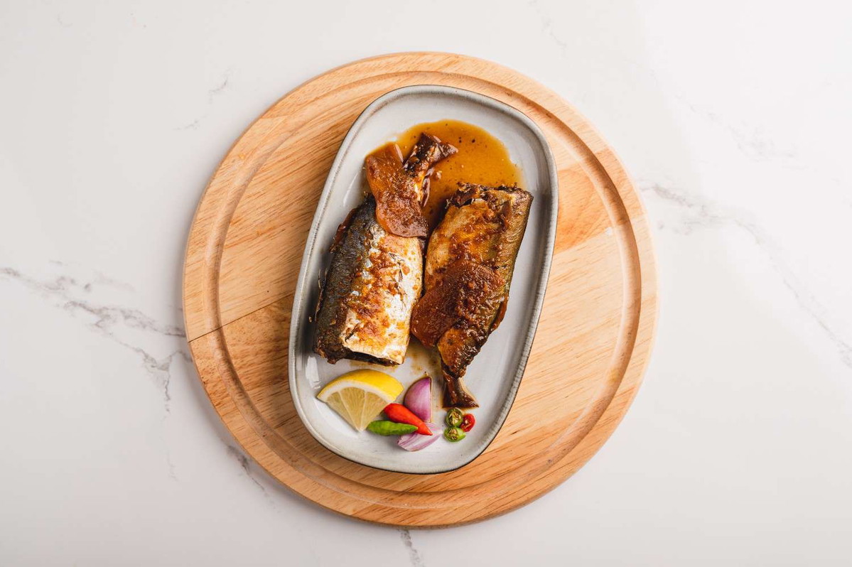 Miso Simmered Mackerel (Saba Miso)