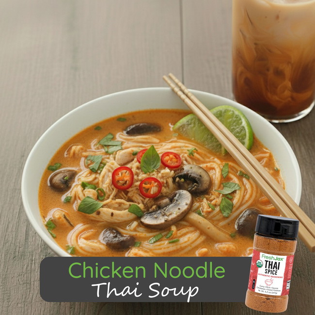Image of Chicken Noodle Thai Soup