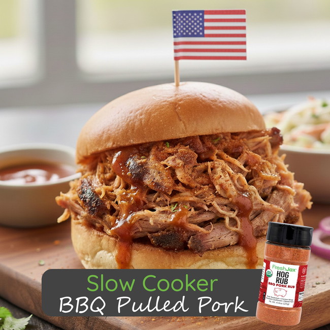 Image of Slow Cooker BBQ Pulled Pork