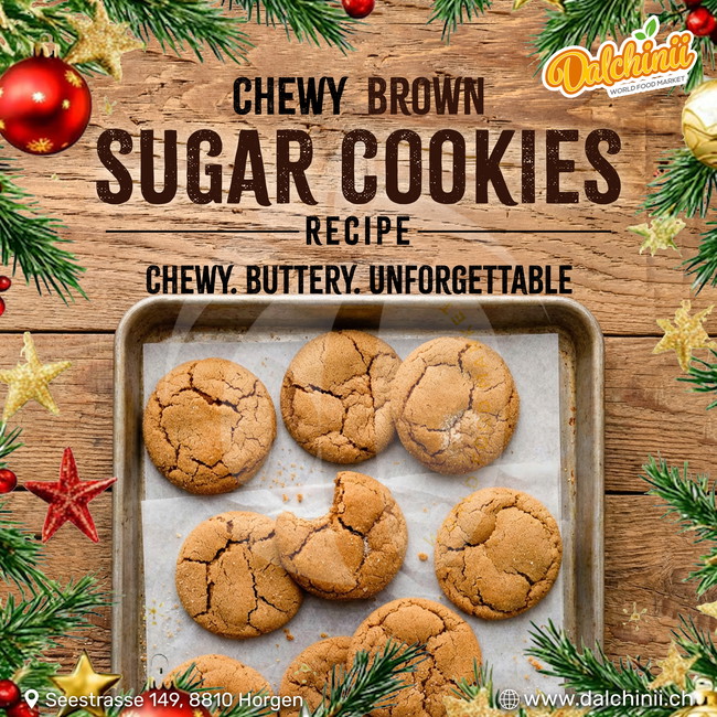 Image of Chewy Brown Sugar Cookies Recipe