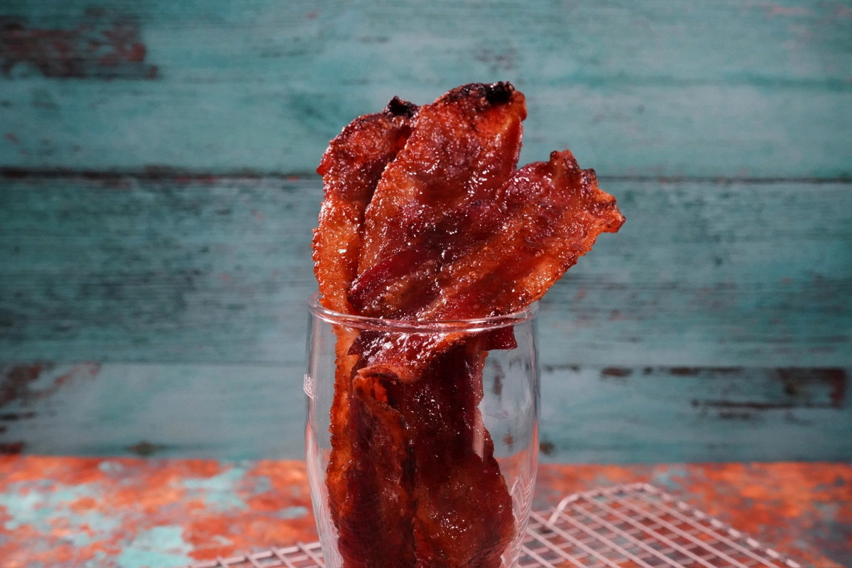 Candied Pumpkin Spiced Bacon