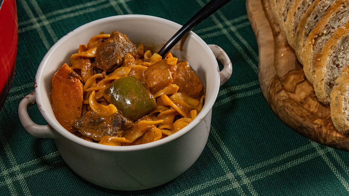 The Perfect Slow Cooker Beef Goulash