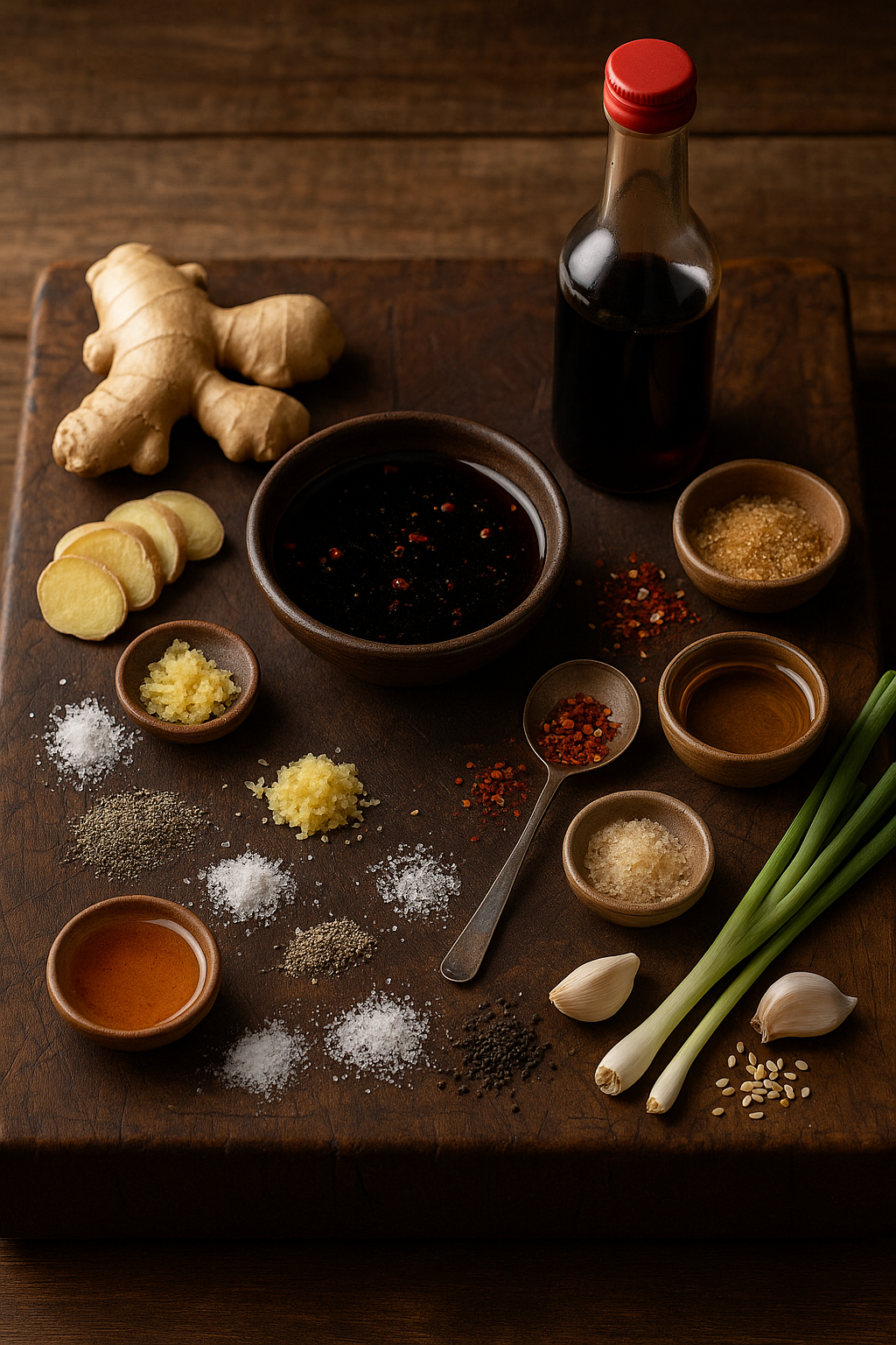 Soy-Ginger Steak Bath Marinade