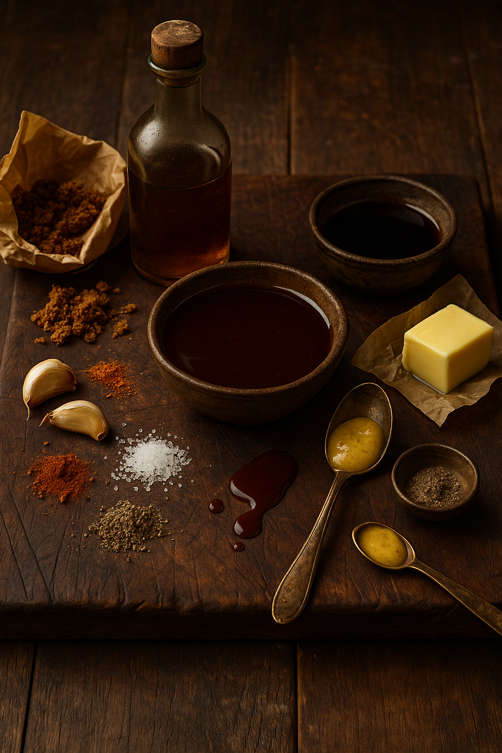 Bourbon Brown Sugar Glaze