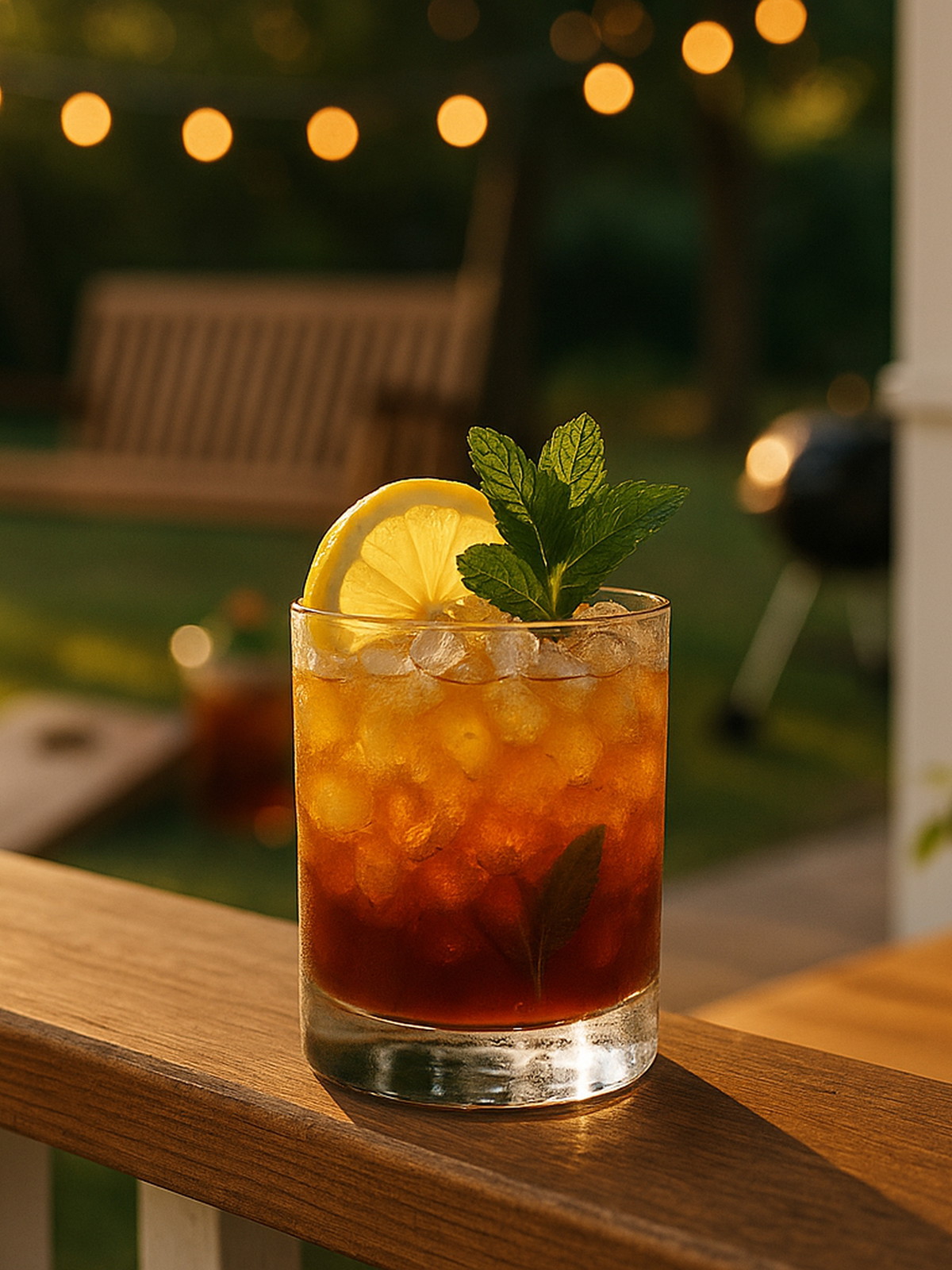 Sweet Tea Bourbon Smash
