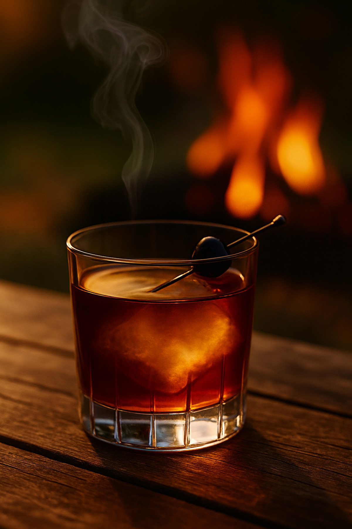Maple and Smoke Manhatten