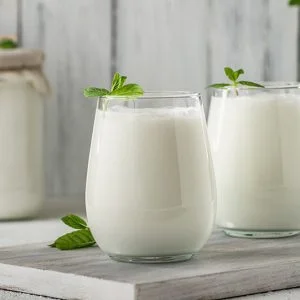 Kefir Lassi im Glas